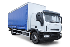 Car Hire North Wales - 18 Tonne Curtain Side Truck - Truck hire North wales