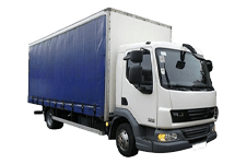 Car Hire North Wales - 7.5 Tonne Curtain Side Truck - Truck hire North wales