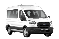 Car Hire North Wales - Ford Minibus 12 Seater - Minibus hire North wales