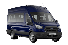 Car Hire North Wales - Ford Minibus 17 Seater - Minibus hire North wales