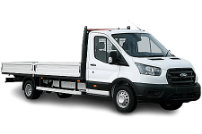Car Hire North Wales - Ford Transit Dropside Van - Van hire North wales