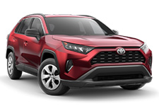 Car Hire North Wales - RAV4 Auto - car hire North wales